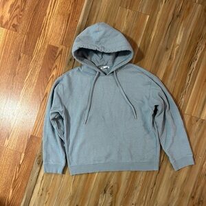 Zara Men's Light Teal Hoodie